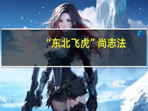 “东北飞虎”尚志法：我要像老虎，将对手咬死