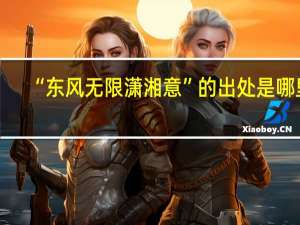 “东风无限潇湘意”的出处是哪里
