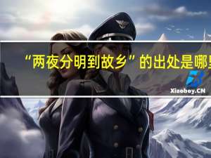 “两夜分明到故乡”的出处是哪里
