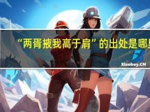 “两胥掖我高于肩”的出处是哪里