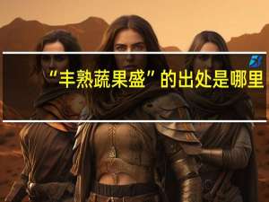 “丰熟蔬果盛”的出处是哪里