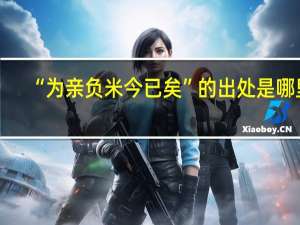 “为亲负米今已矣”的出处是哪里