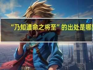 “乃知遭命之将至”的出处是哪里