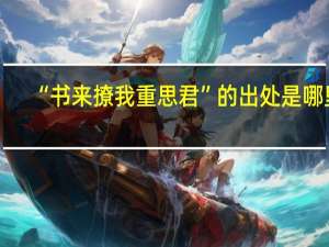 “书来撩我重思君”的出处是哪里