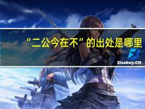 “二公今在不”的出处是哪里