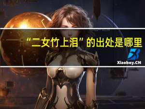 “二女竹上泪”的出处是哪里