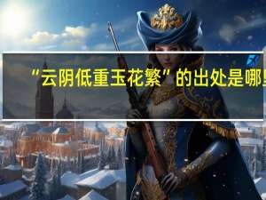 “云阴低重玉花繁”的出处是哪里