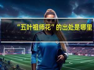 “五叶祖师花”的出处是哪里