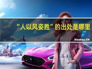 “人以风姿胜”的出处是哪里
