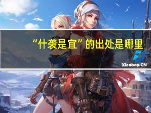 “什袭是宜”的出处是哪里