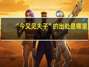 “今又见夫子”的出处是哪里