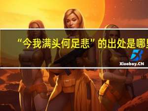 “今我满头何足悲”的出处是哪里