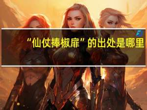“仙仗捧椒扉”的出处是哪里