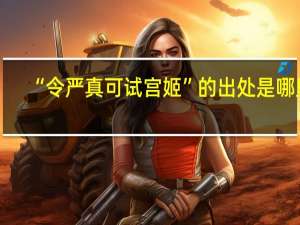 “令严真可试宫姬”的出处是哪里