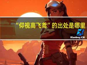 “仰视高飞鸢”的出处是哪里