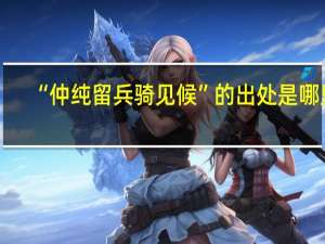 “仲纯留兵骑见候”的出处是哪里