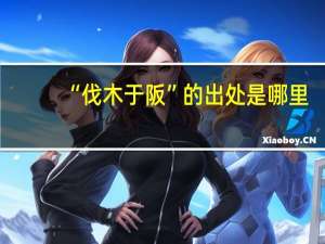 “伐木于阪”的出处是哪里