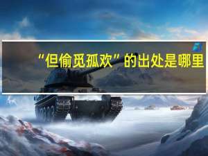 “但偷觅孤欢”的出处是哪里