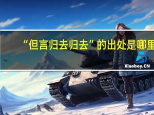 “但言归去归去”的出处是哪里