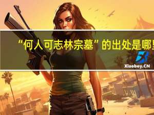 “何人可志林宗墓”的出处是哪里