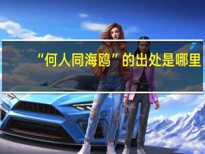 “何人同海鸥”的出处是哪里