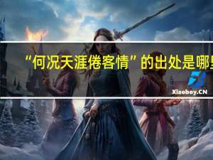 “何况天涯倦客情”的出处是哪里
