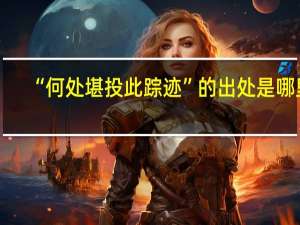 “何处堪投此踪迹”的出处是哪里