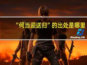 “何当迎送归”的出处是哪里