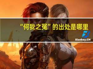 “何我之冤”的出处是哪里