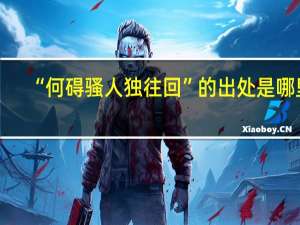 “何碍骚人独往回”的出处是哪里