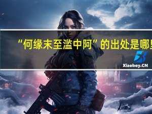 “何缘末至滥中阿”的出处是哪里