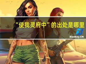 “使我灵府中”的出处是哪里