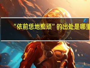 “依前恁地痴顽”的出处是哪里