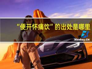 “便开怀痛饮”的出处是哪里