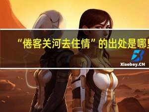 “倦客关河去住情”的出处是哪里