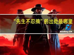 “先生不忍摘”的出处是哪里