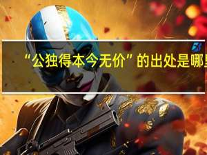 “公独得本今无价”的出处是哪里