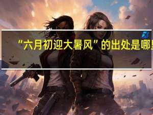 “六月初迎大暑风”的出处是哪里