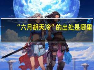 “六月胡天冷”的出处是哪里