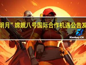 “共上九天揽明月”嫦娥八号国际合作机遇公告发布 到底什么情况呢