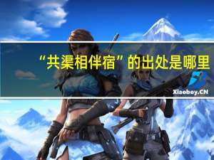 “共渠相伴宿”的出处是哪里