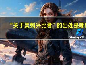 “关于美刺兴比者”的出处是哪里