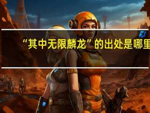 “其中无限麟龙”的出处是哪里