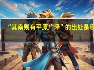 “其南则有平原广泽”的出处是哪里