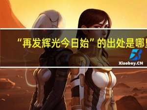 “再发辉光今日始”的出处是哪里