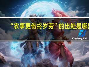 “农事更伤终岁劳”的出处是哪里