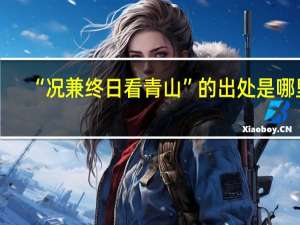 “况兼终日看青山”的出处是哪里