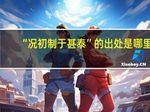 “况初制于甚泰”的出处是哪里
