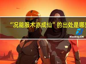 “况能服术亦成仙”的出处是哪里