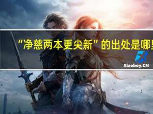 “净慈两本更尖新”的出处是哪里